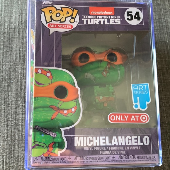 Funko Other - Funko Pop Art Series - Target Exclusive - TMNT Michelangelo - new